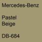 Preview: Mercedes-Benz, Pastel Beige, DB-684.